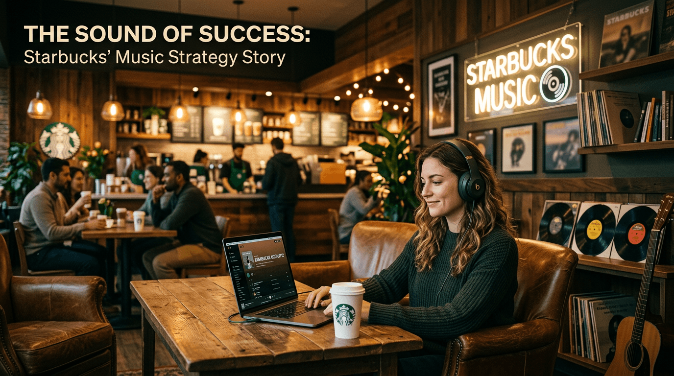 The Starbucks Success Story: How Music Became Part of the Brand